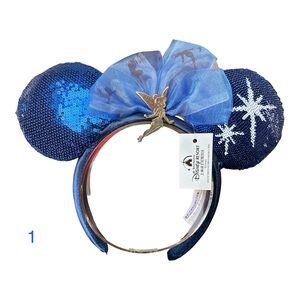Disney Minnie Mouse Main Attraction Tinkerbell Peter Pan Flight Ears Headband 1
